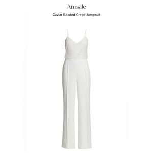 Amsale Allison Jumpsuit (Bridal) - Size 4, brand new. Originally $550.